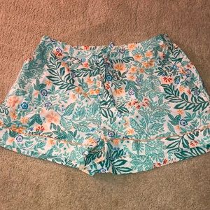 Joie Sleep Shorts Medium Floral‎ NWOT